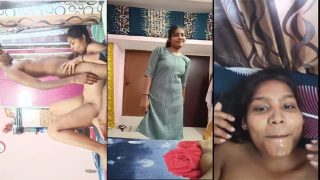 Tamil Girl Blowjob And CumShot Face –  Village Sex Video